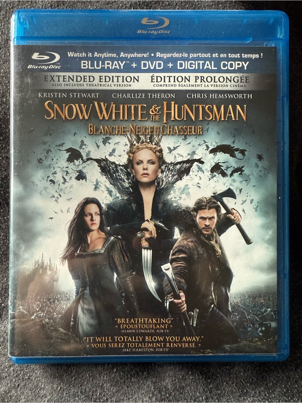 BLU-RAY - Snow White and the Huntsman